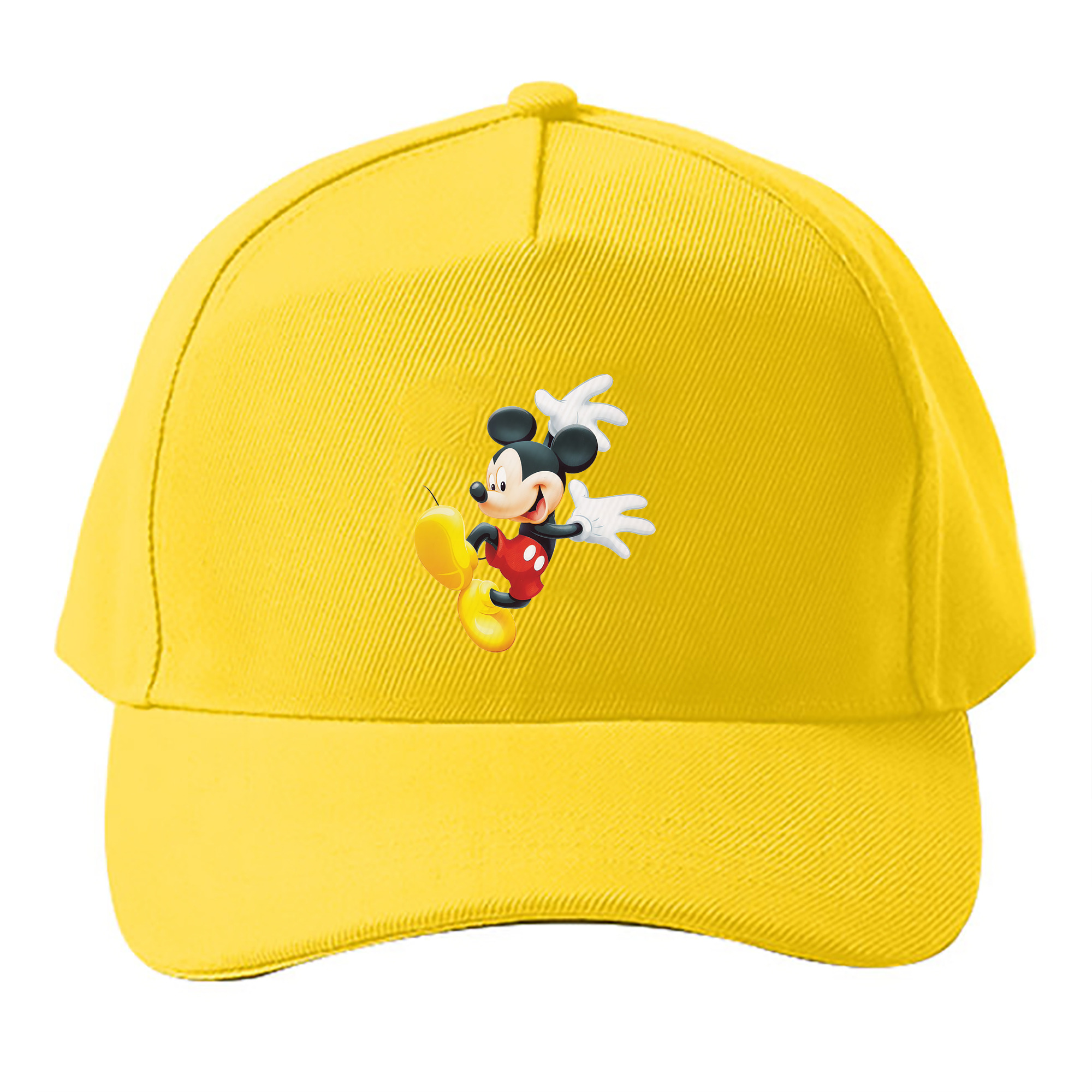 （画像用） ミッキーマウス Mickey Mouse ベースボールキャップ 綿100％ 男女兼用 帽子 スポーツ